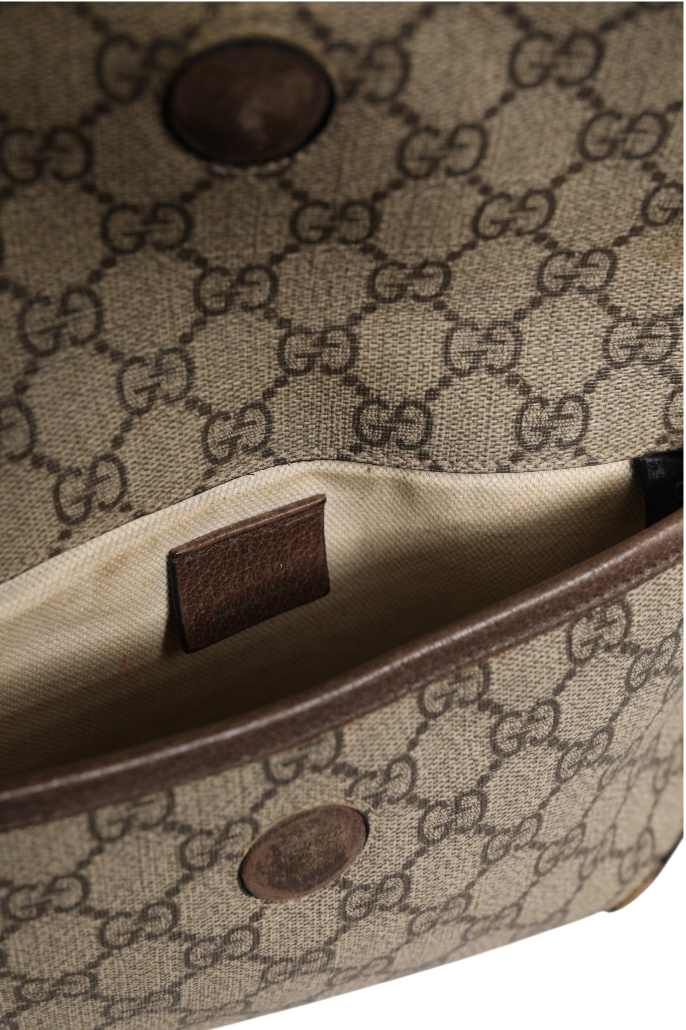 Gucci Supreme Neo Vintage Web Belt Crossbody Bag - RIMODA