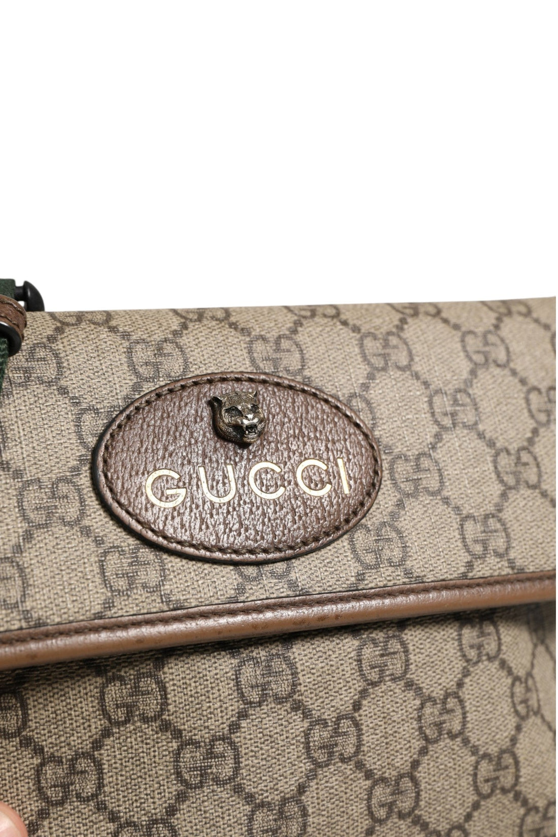 Gucci Supreme Neo Vintage Web Belt Crossbody Bag - RIMODA