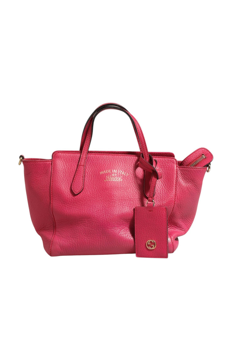 Gucci Swing Leather 2Way Tote Bag - RIMODA