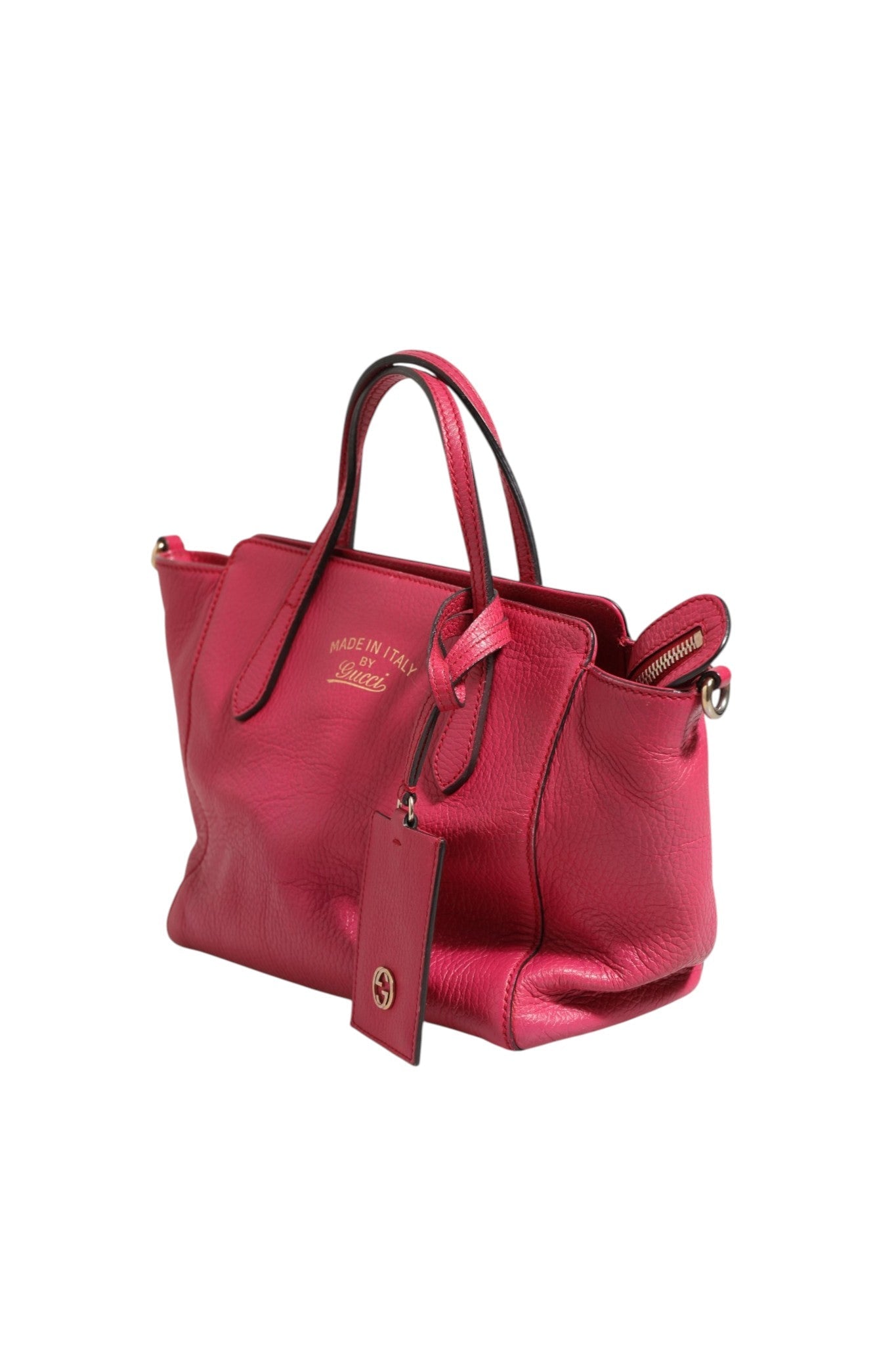 Gucci Swing Leather 2Way Tote Bag - RIMODA