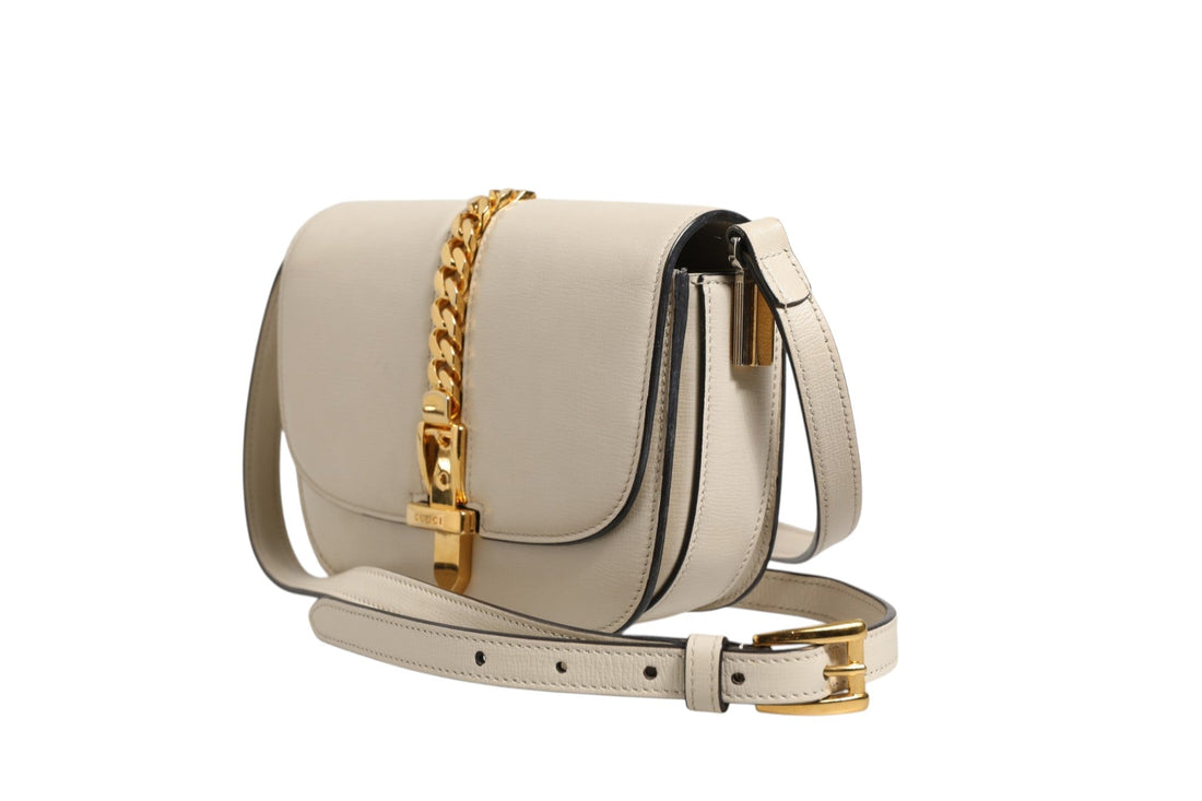 Gucci Sylvie 1969 Mini Leather Shoulder Bag - RIMODA