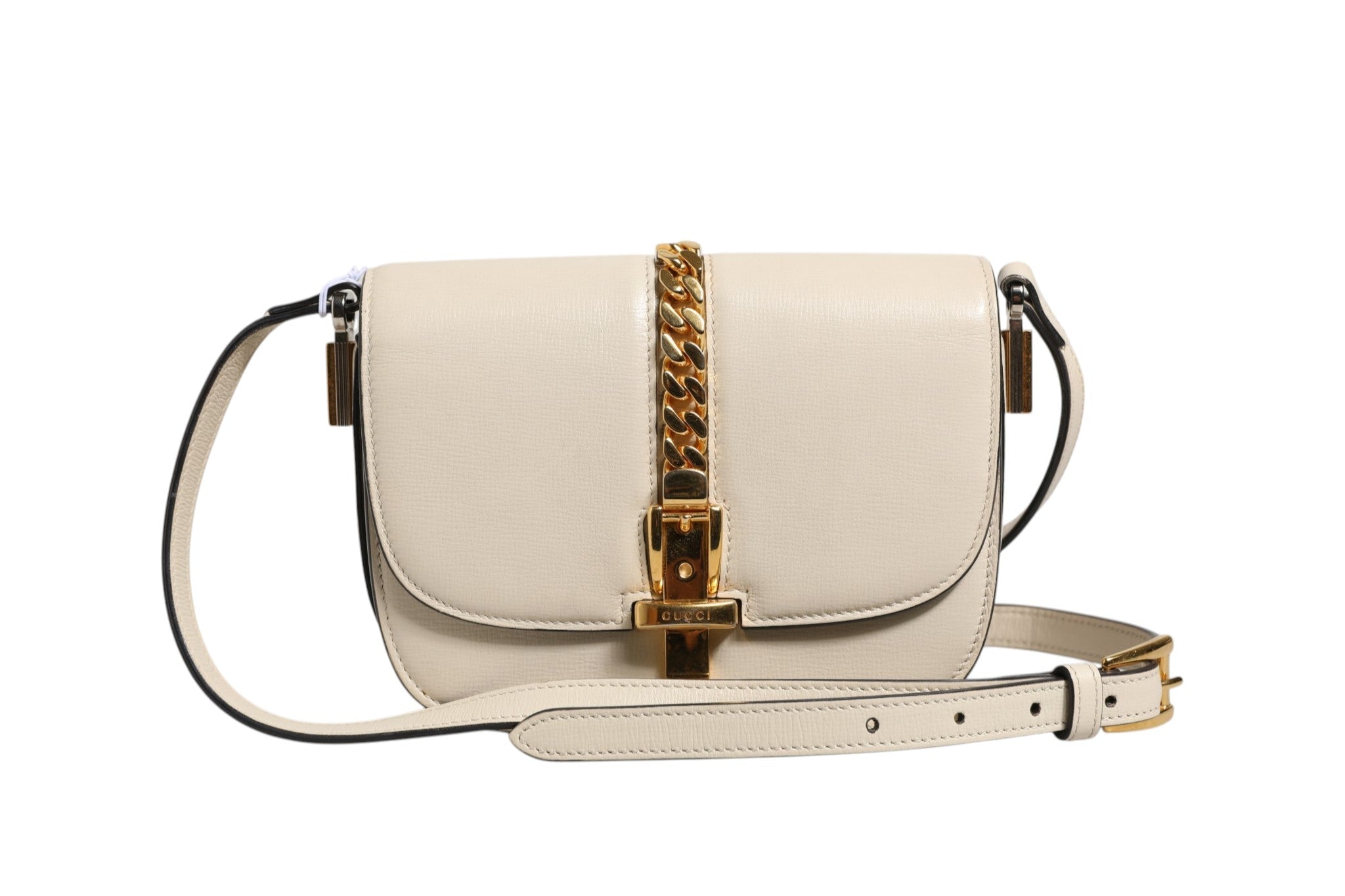 Gucci Sylvie 1969 Mini Leather Shoulder Bag - RIMODA