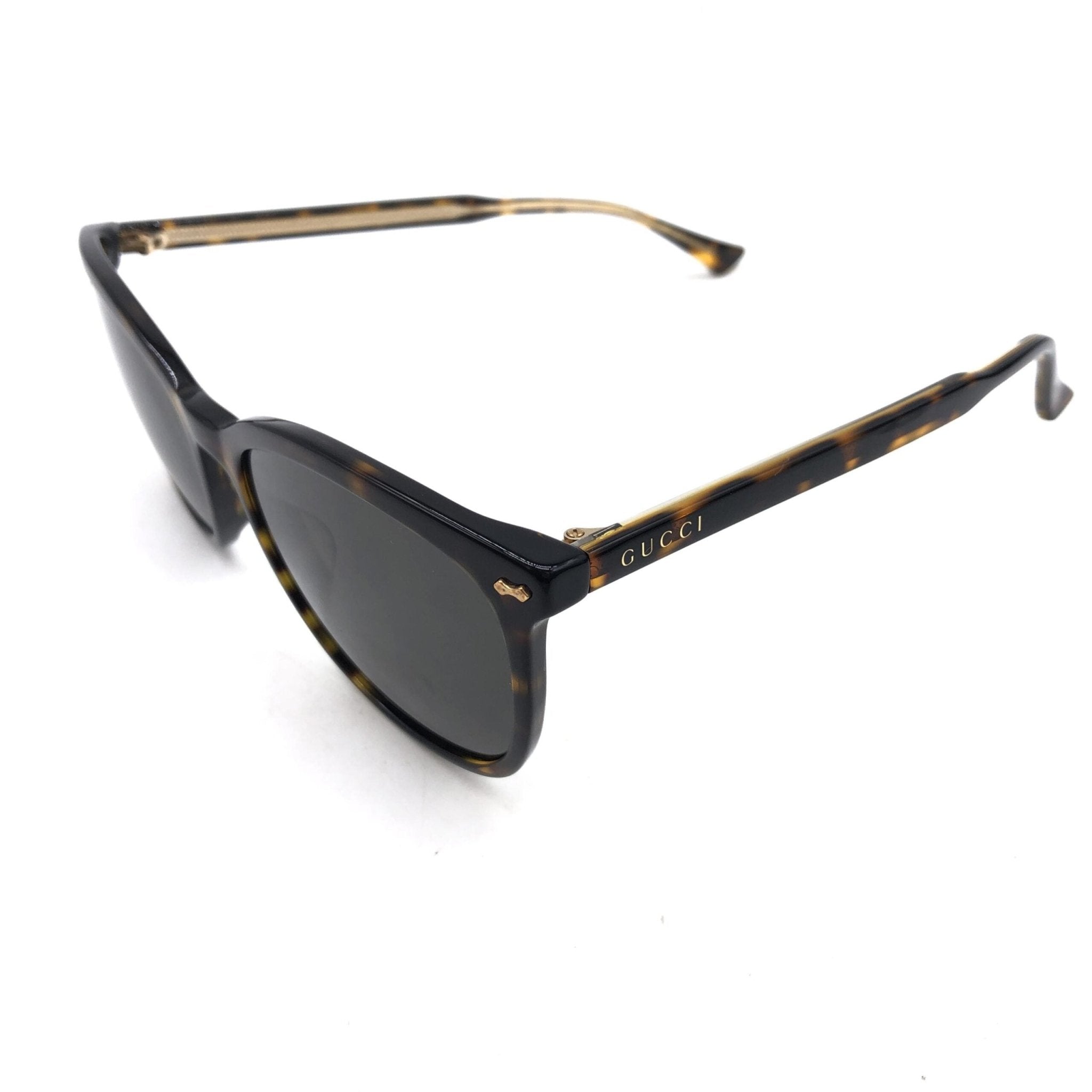 Gucci Tortoise Square Frame Sunglasses - RIMODA