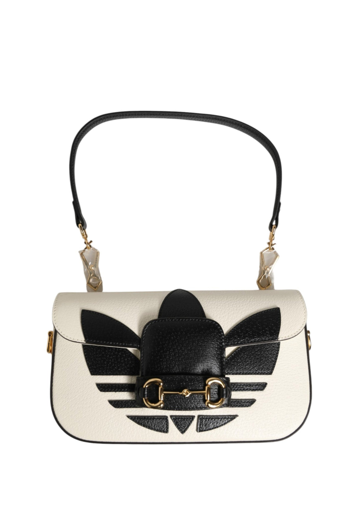 Gucci x Adidas Horsebit 1955 Shoulder Bag Black/White - RIMODA