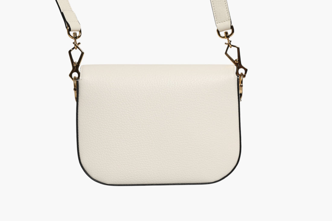 Gucci x Adidas Horsebit 1955 White Black Calfskin Leather Shoulder Bag - RIMODA