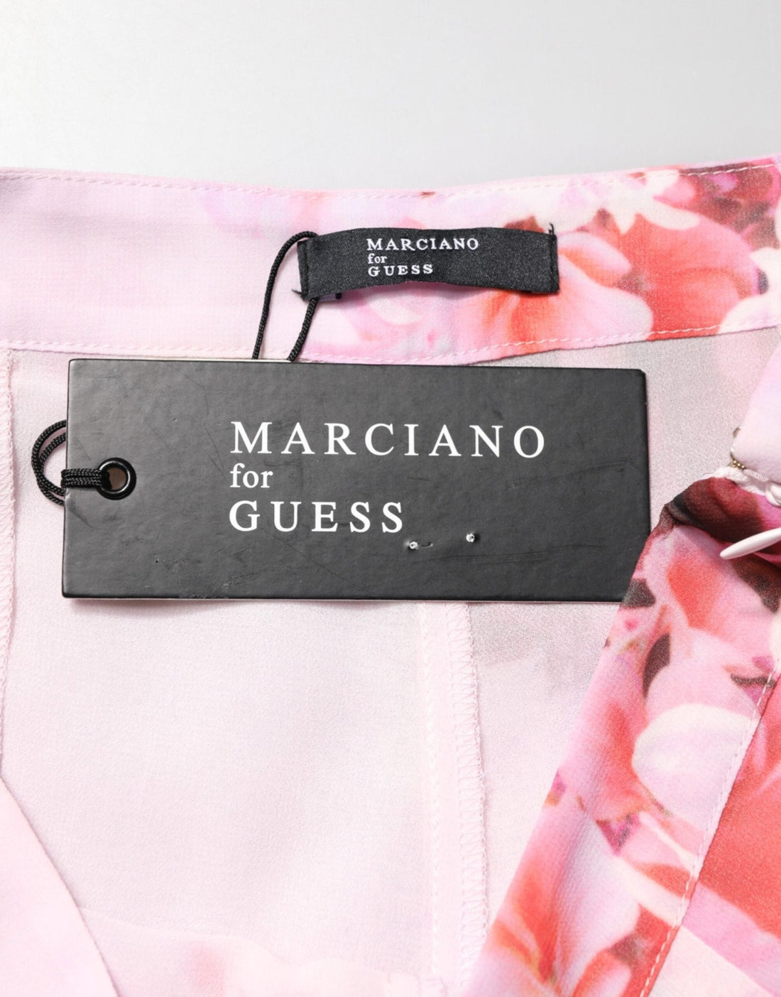 Guess By Marciano Pink Floral Flared High Waist Trouser Pants - RIMODA