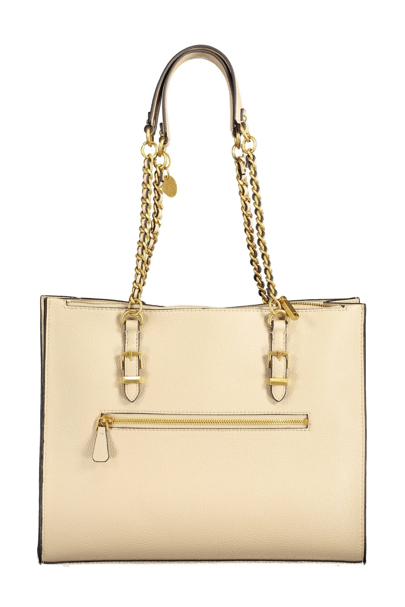 Guess Jeans Beige Polyethylene Handbag - RIMODA