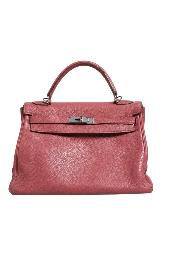 Hermès Kelly 32 Rouge H Togo Retourne Palladium - RIMODA
