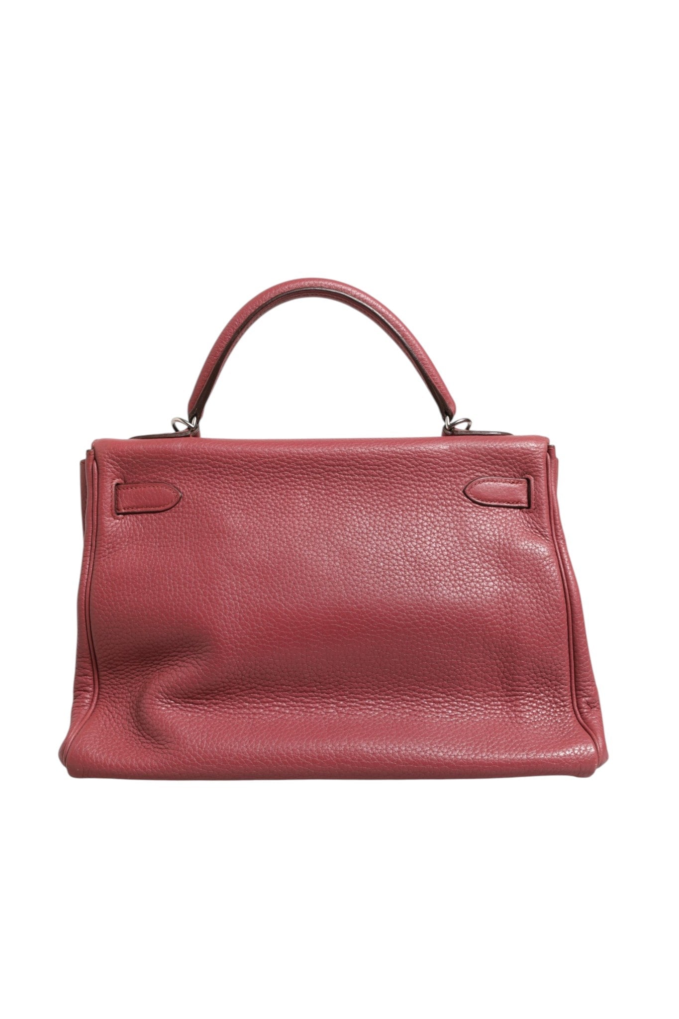 Hermès Kelly 32 Rouge H Togo Retourne Palladium - RIMODA