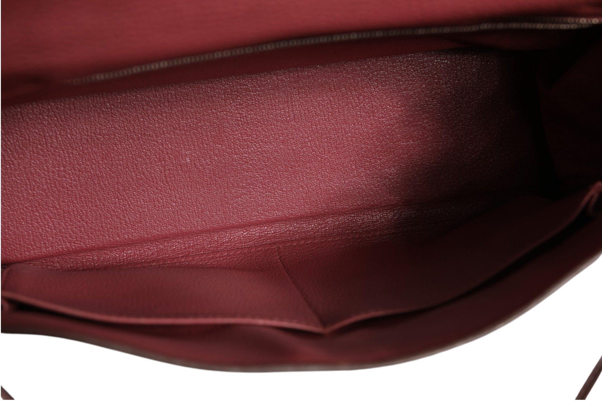 Hermès Kelly 32 Rouge H Togo Retourne Palladium - RIMODA