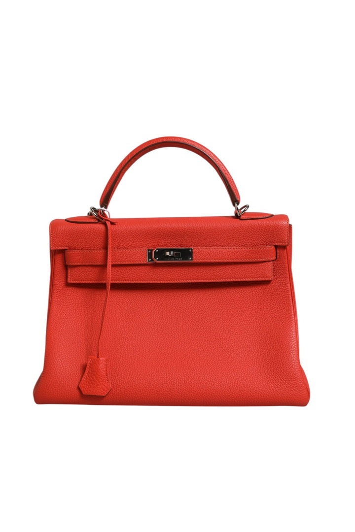 Hermès Kelly 32 Two - Way Handbag with Palladium Hardware - RIMODA