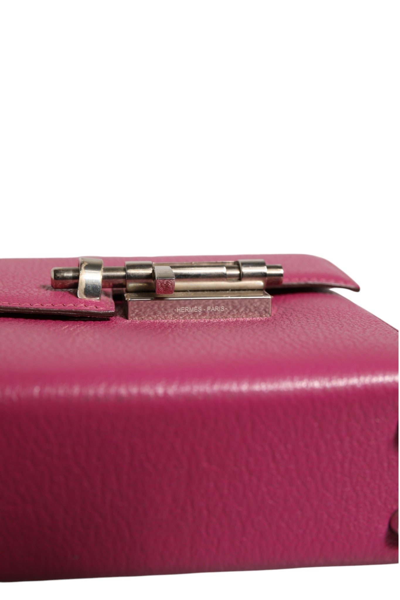 Hermès Mini Verrou Chaine Bag Chevre Mysore Magnolia - RIMODA