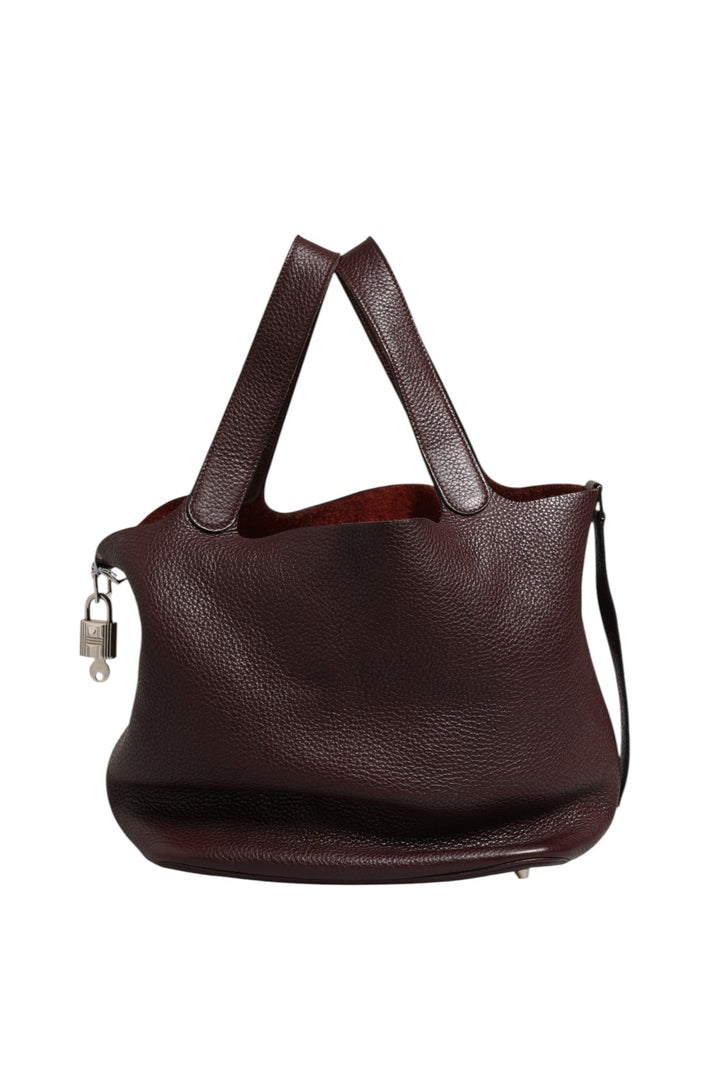 Hermès Picotin Taurillon Clemence Chocolate Handbag - RIMODA
