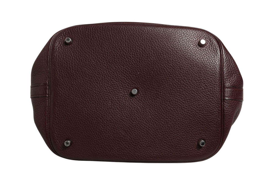 Hermès Picotin Taurillon Clemence Chocolate Handbag - RIMODA