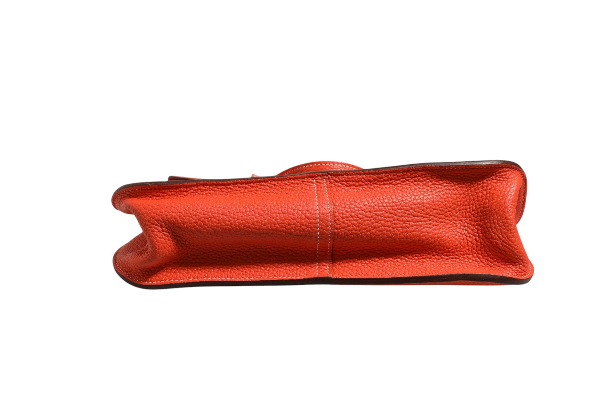 Hermès Rouge Casaque Clemence Halzan 31 Palladium Hardware - RIMODA