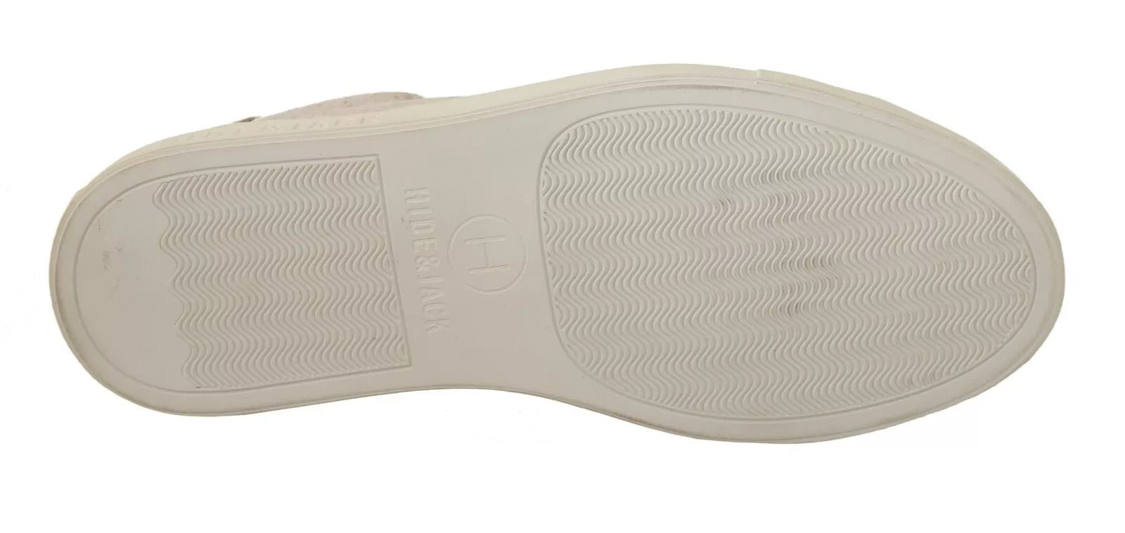 HIDE & JACK Off White Low Top Lace Up Sneakers Shoes - RIMODA