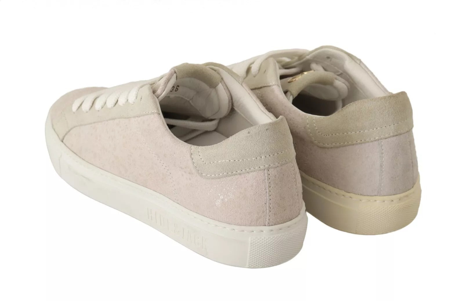 HIDE & JACK Off White Low Top Lace Up Sneakers Shoes - RIMODA