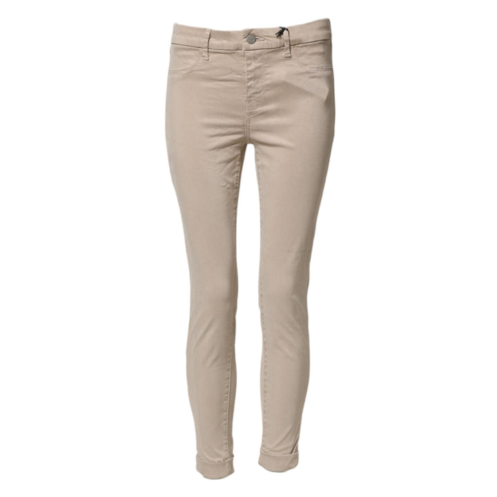 J Brand Beige Skinny Mid Waist Chino Casual Trouser Pants - RIMODA