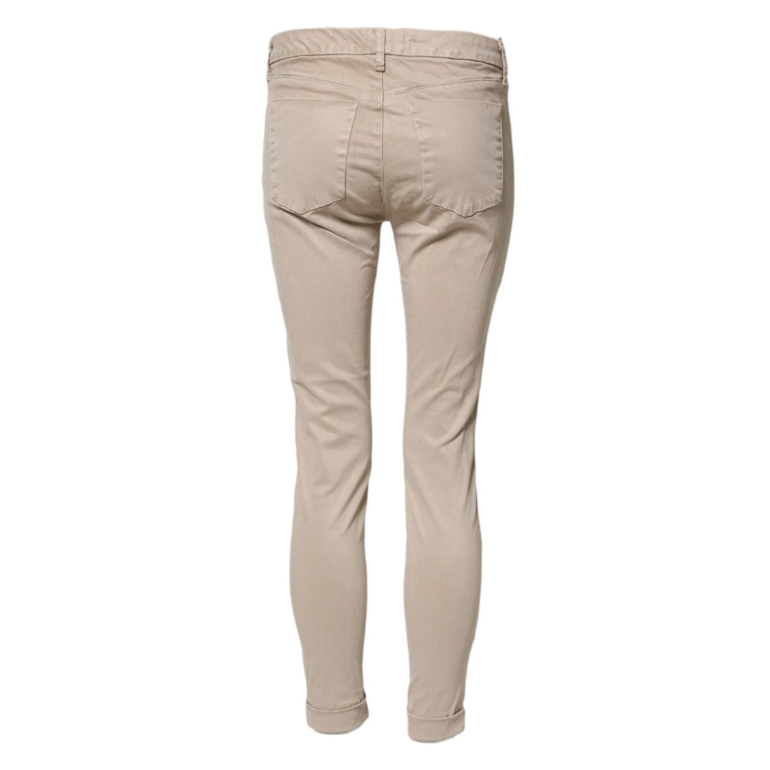 J Brand Beige Skinny Mid Waist Chino Casual Trouser Pants - RIMODA
