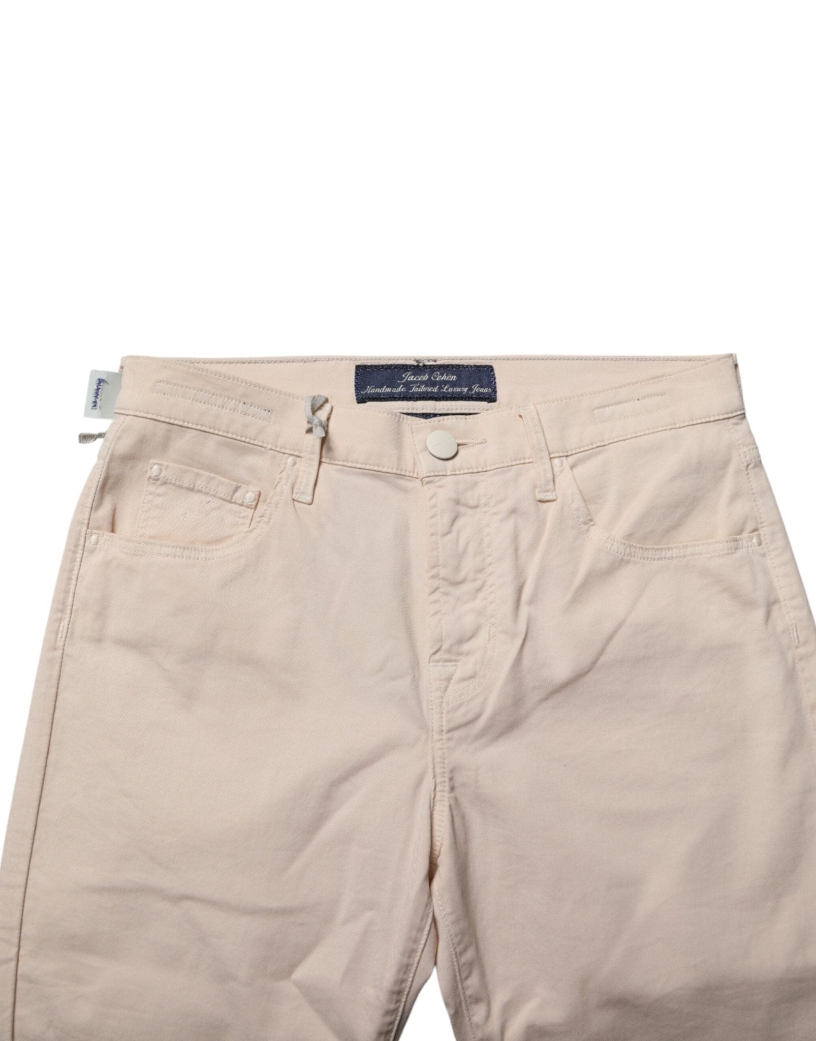 Jacob Cohen Beige Mid Waist Skinny Fit Denim Trouser Jeans - RIMODA