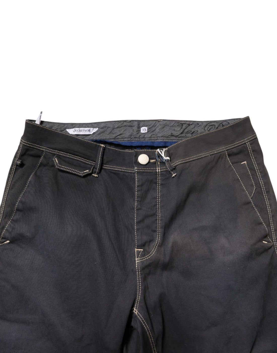Jeckerson Dark Gray Mid Waist Skinny Fit Men Denim Trouser Jeans - RIMODA