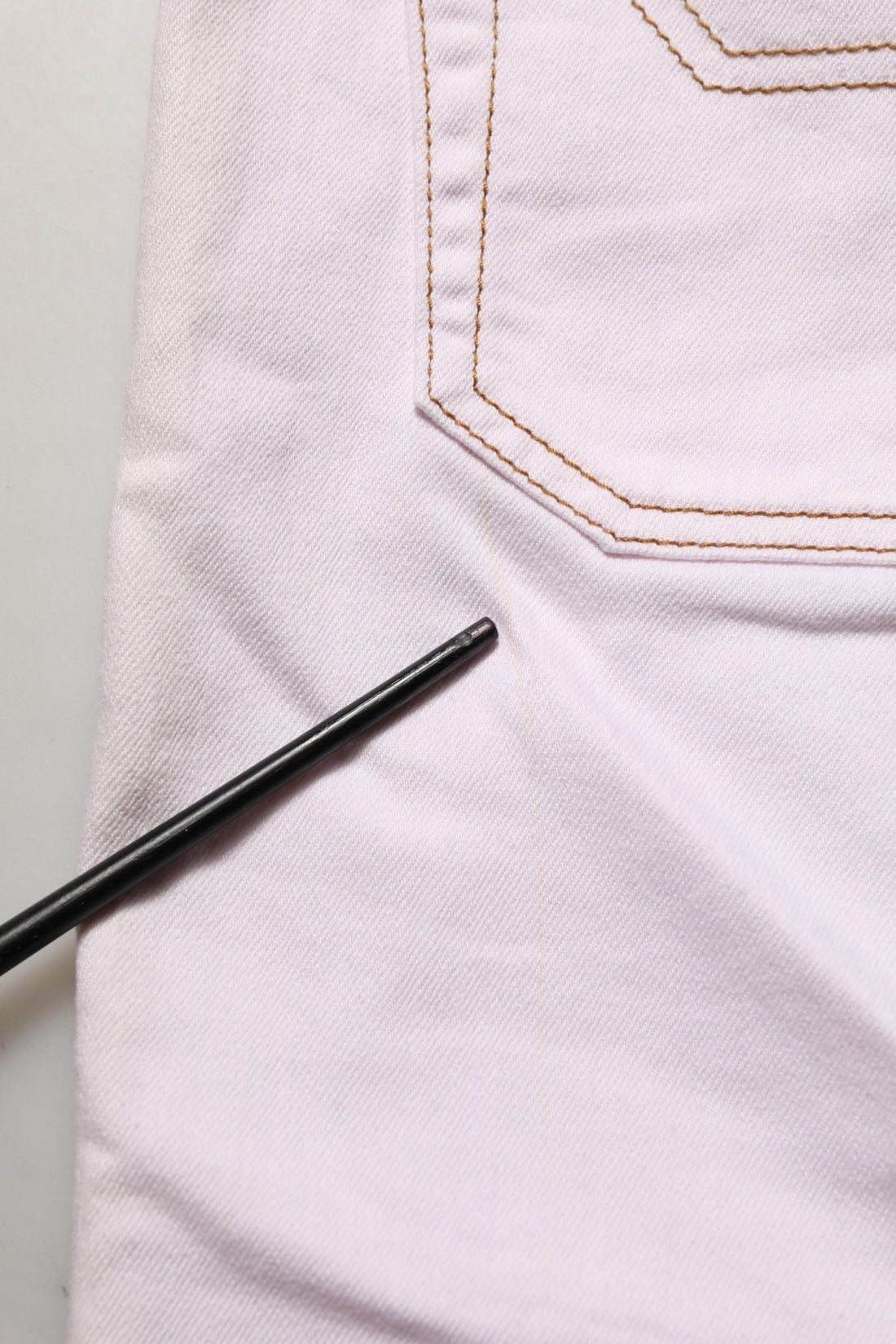 Jeckerson Light Pink Cotton Mid Waist Denim Trouser Jeans - RIMODA