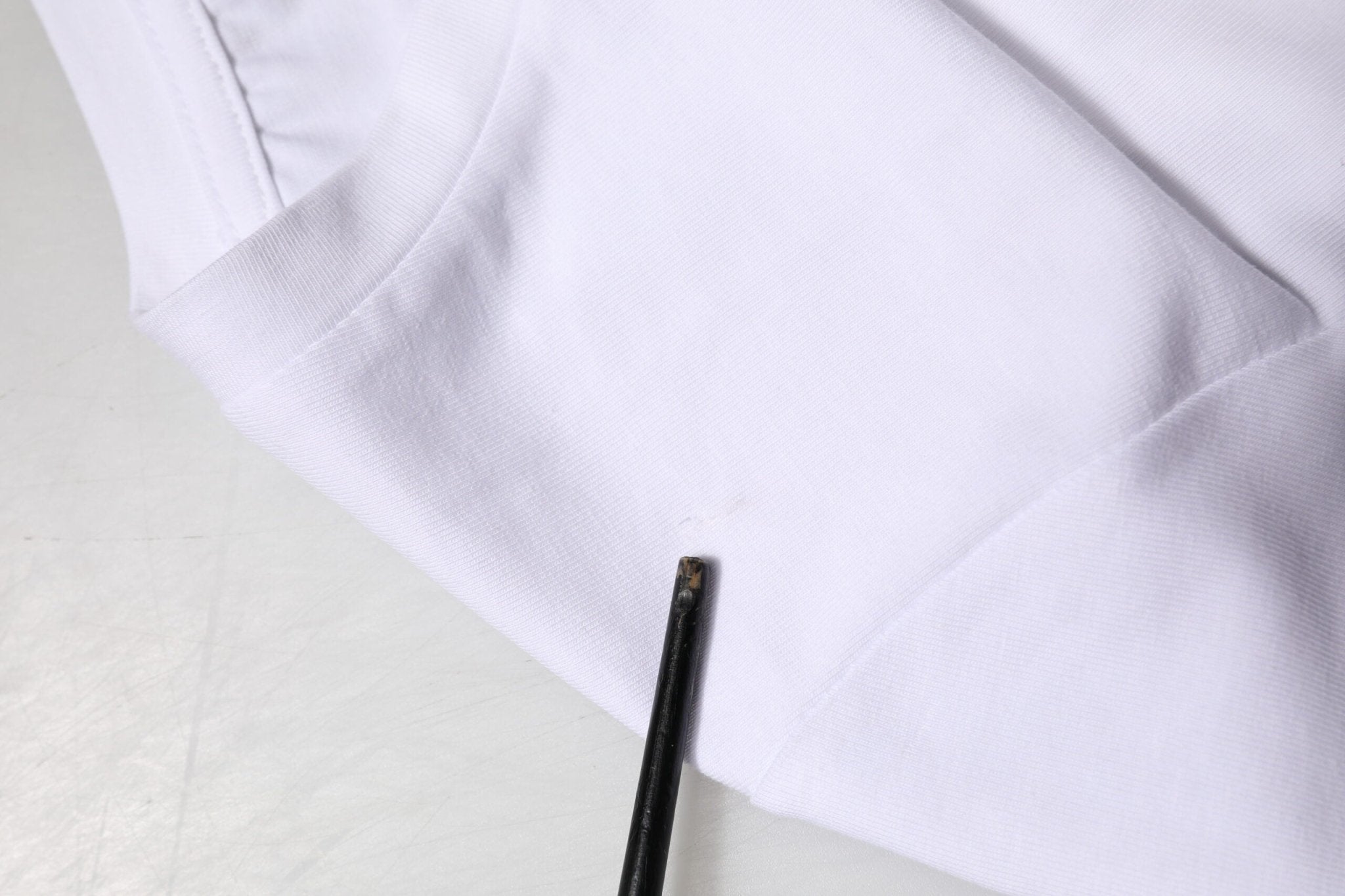John Richmond White Printed Cotton Stretch Crew Neck T-shirt - RIMODA