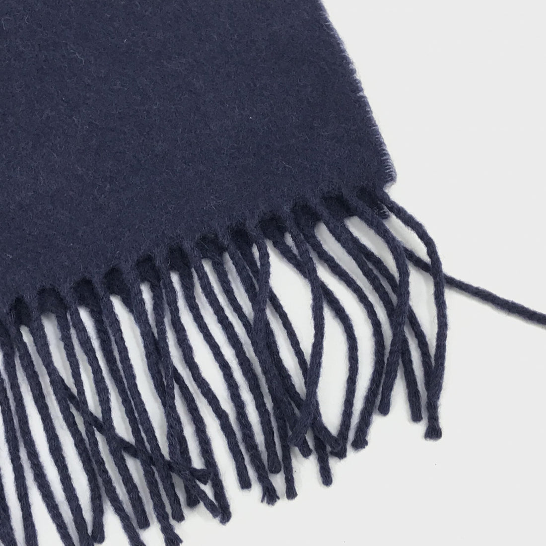 Johnstons of elgin Navy Blue Soft Wool Scarf - RIMODA