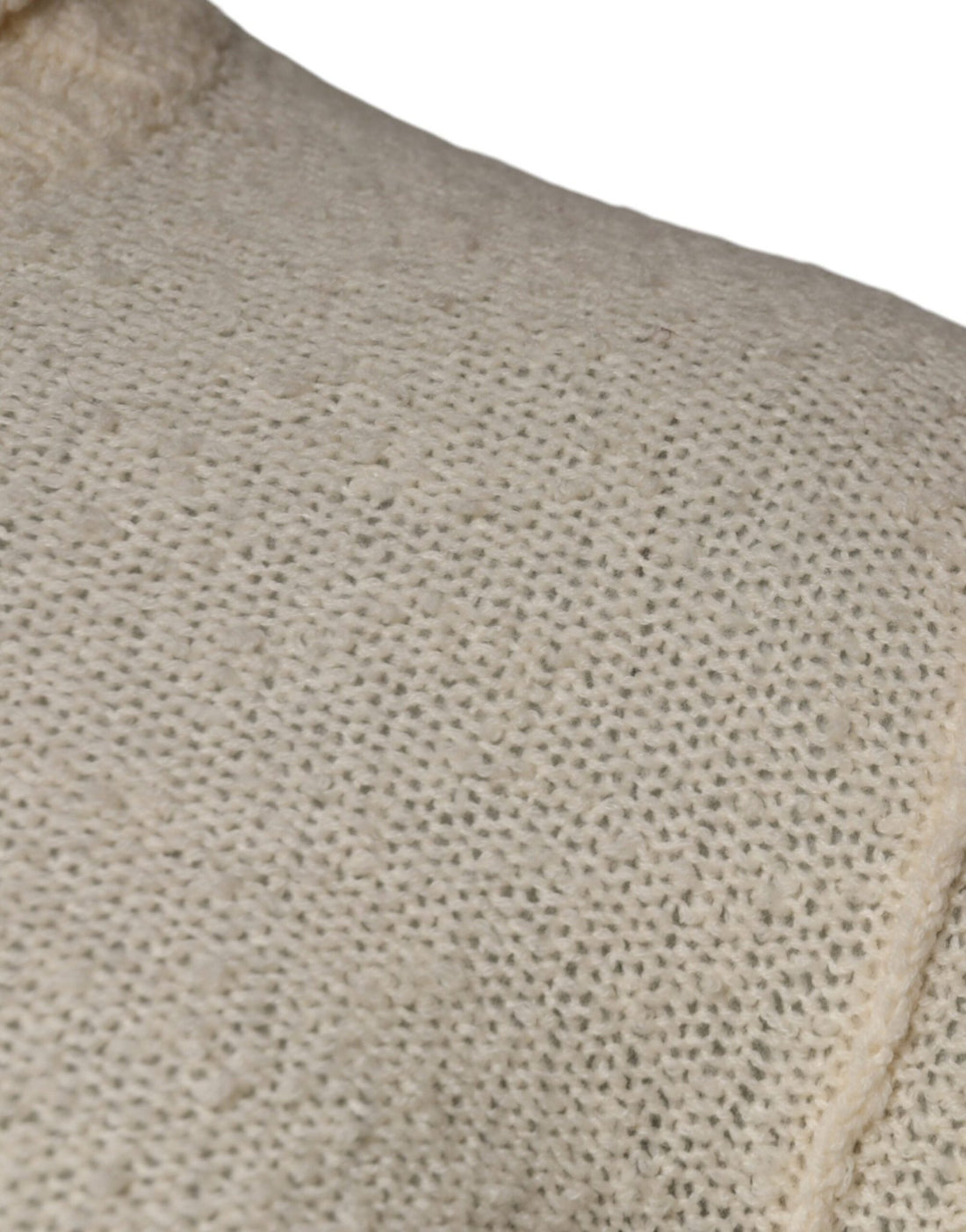 KANGRA Beige Wool Knit Long Sleeve Round Neck Pullover Sweater - RIMODA