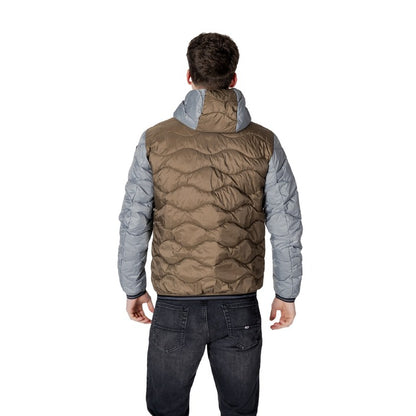 Blauer Windbreaker Heren