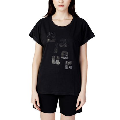 Blauer T-shirt Dames