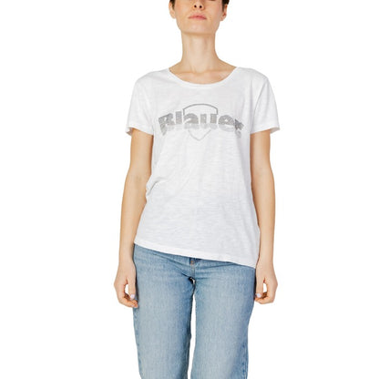 Blauer T-shirt Dames