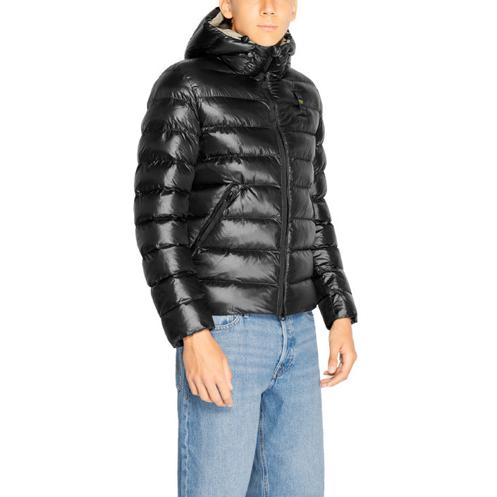 Blauer Windbreaker Heren