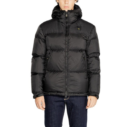 Blauer Windbreaker Heren