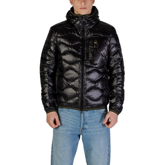 Blauer Windbreaker Heren