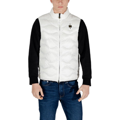 Blauer Gilet Heren