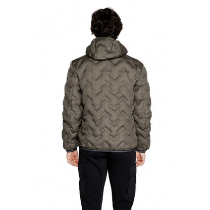 Blauer Windbreaker Heren