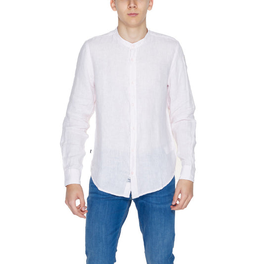 Blauer Shirt Heren