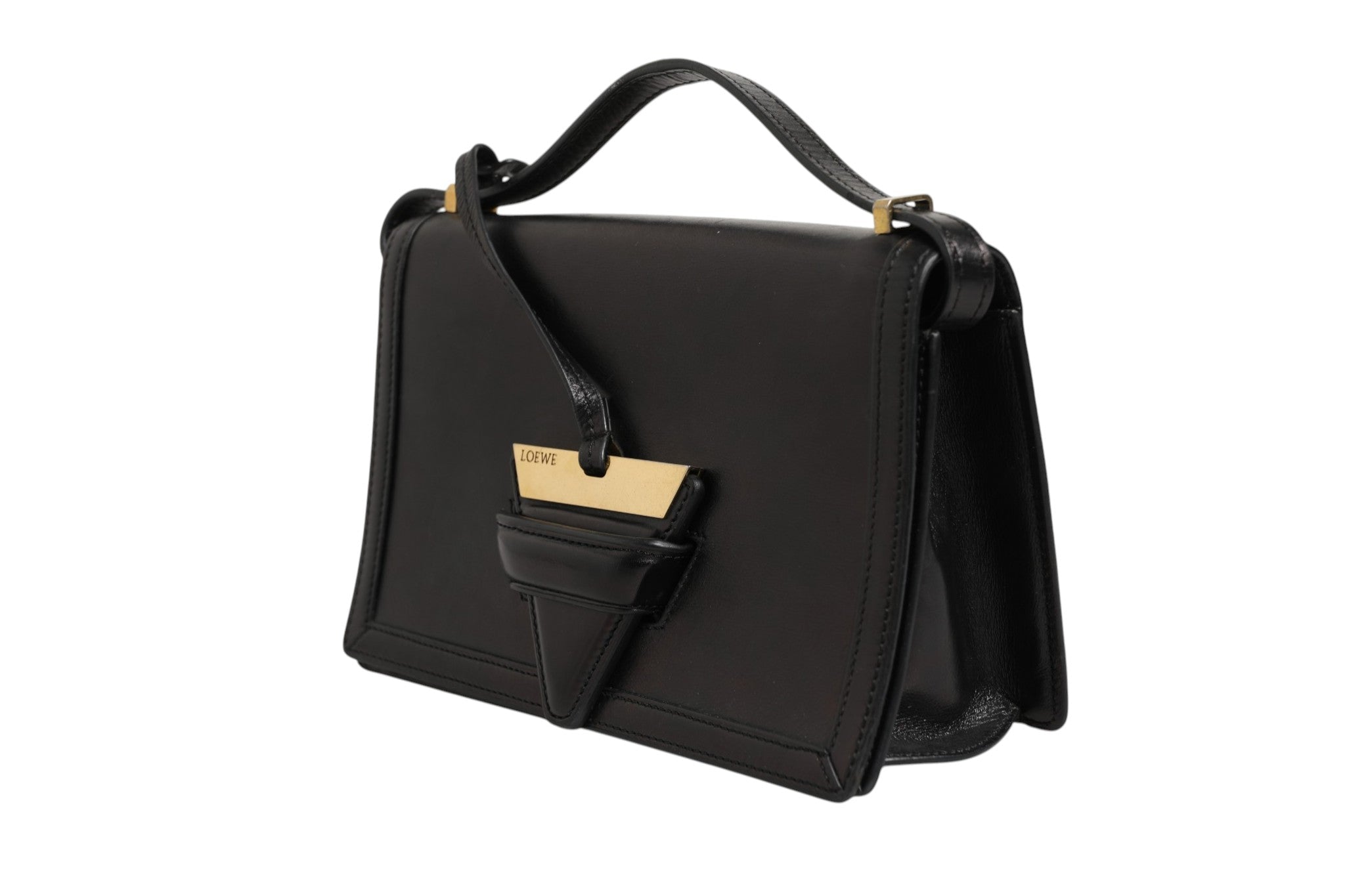 Loewe Barcelona Medium Leather Shoulder Bag - RIMODA