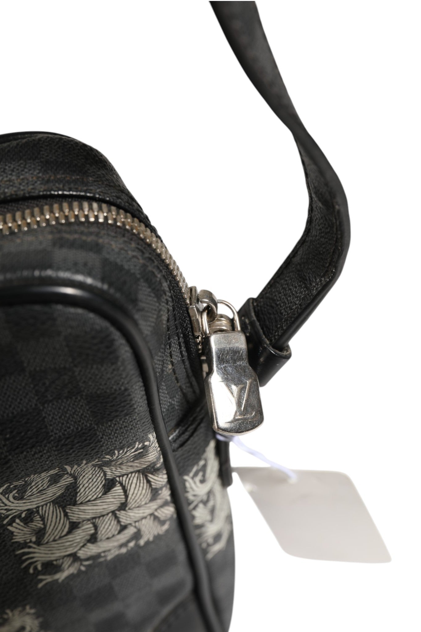 Louis Vuitton Black Damier Graphite Canvas Amazon Christopher Nemeth Shoulder Bag - RIMODA