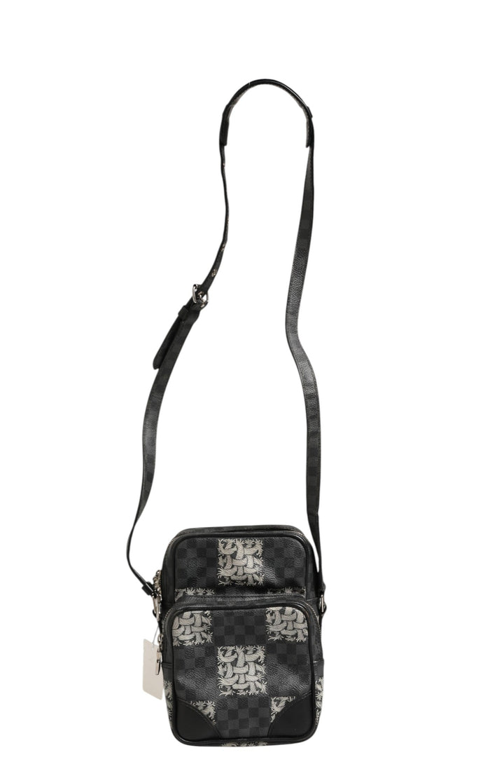 Louis Vuitton Black Damier Graphite Canvas Amazon Christopher Nemeth Shoulder Bag - RIMODA