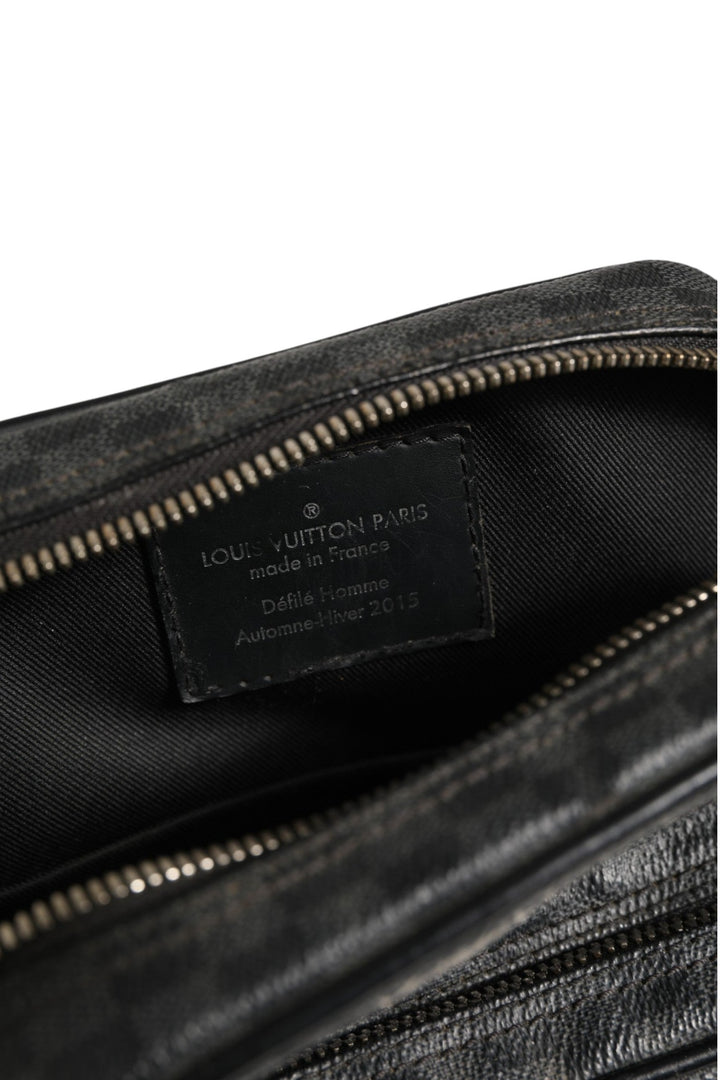 Louis Vuitton Black Damier Graphite Canvas Amazon Christopher Nemeth Shoulder Bag - RIMODA