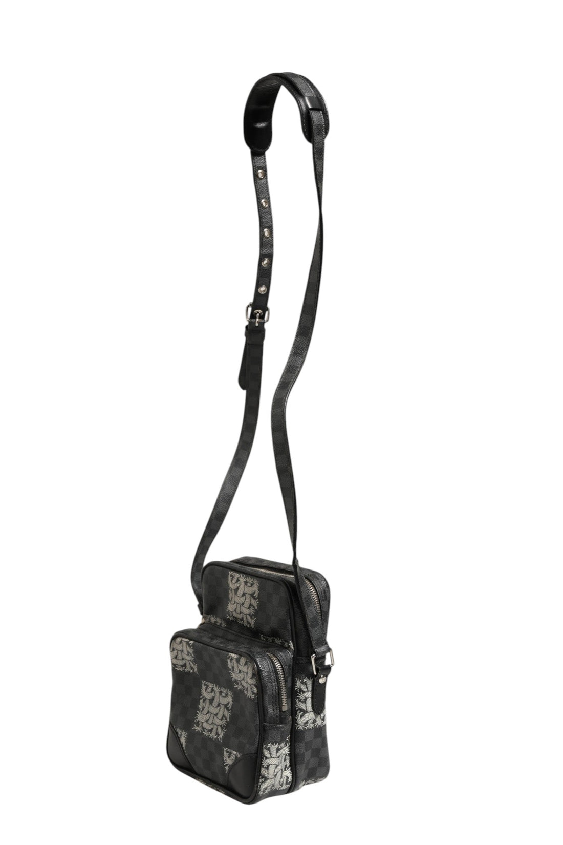 Louis Vuitton Black Damier Graphite Canvas Amazon Christopher Nemeth Shoulder Bag - RIMODA
