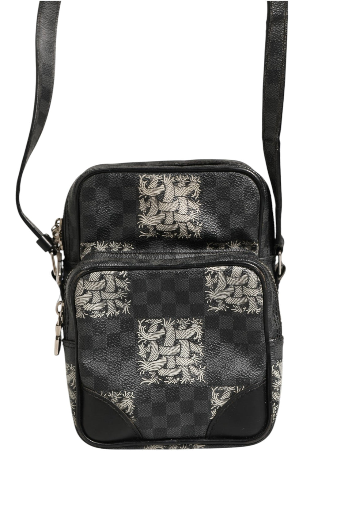 Louis Vuitton Black Damier Graphite Canvas Amazon Christopher Nemeth Shoulder Bag - RIMODA