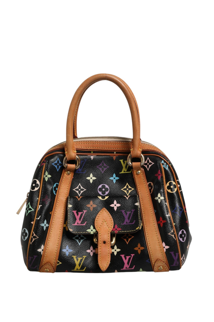 Louis Vuitton Black Monogram Multicolor Canvas Priscilla Handbag - RIMODA