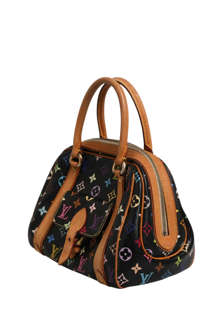 Louis Vuitton Black Monogram Multicolor Canvas Priscilla Handbag - RIMODA