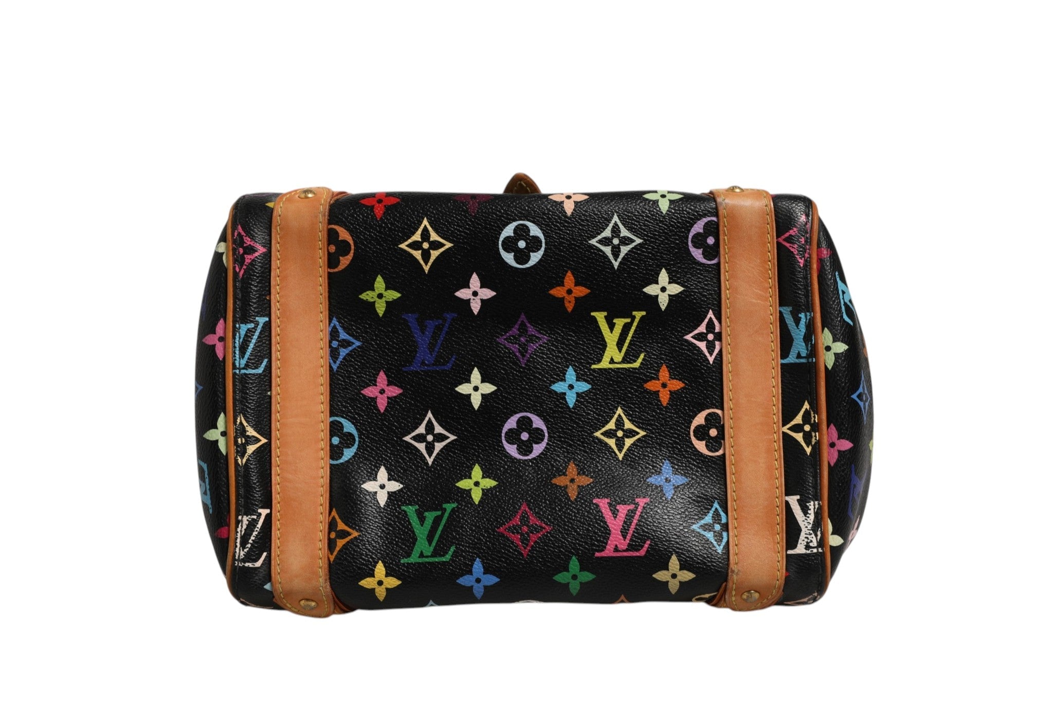 Louis Vuitton Black Monogram Multicolor Canvas Priscilla Handbag - RIMODA