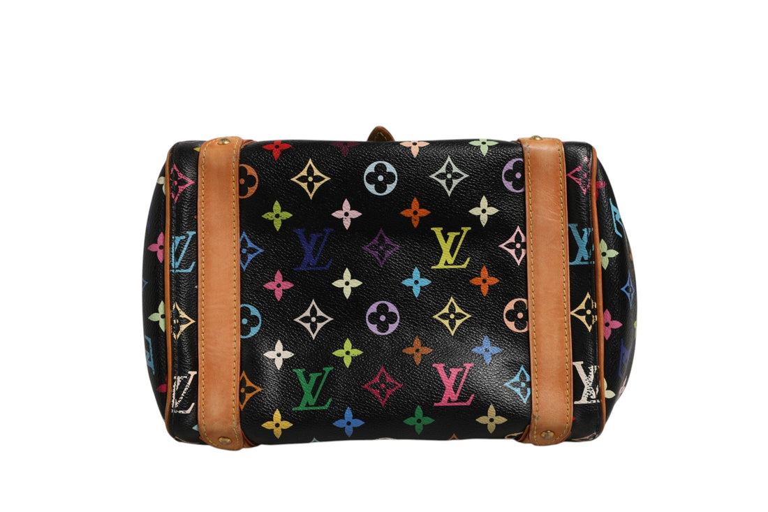 Louis Vuitton Black Monogram Multicolor Canvas Priscilla Handbag - RIMODA