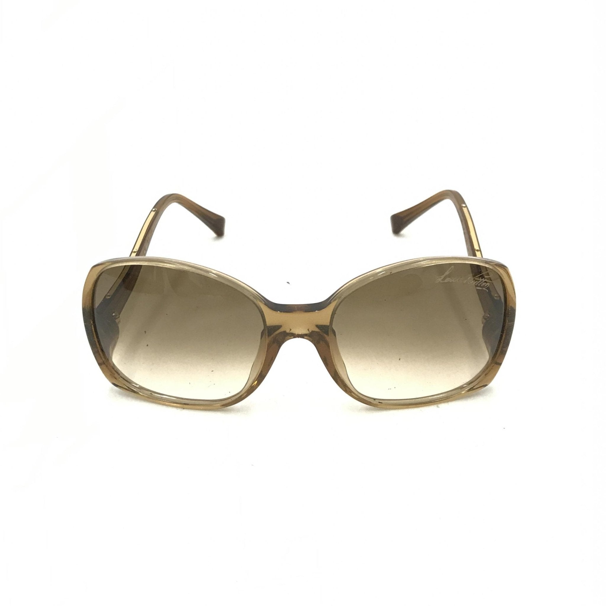 Louis Vuitton Brown Speckling Acetate Frame Sunglasses - RIMODA