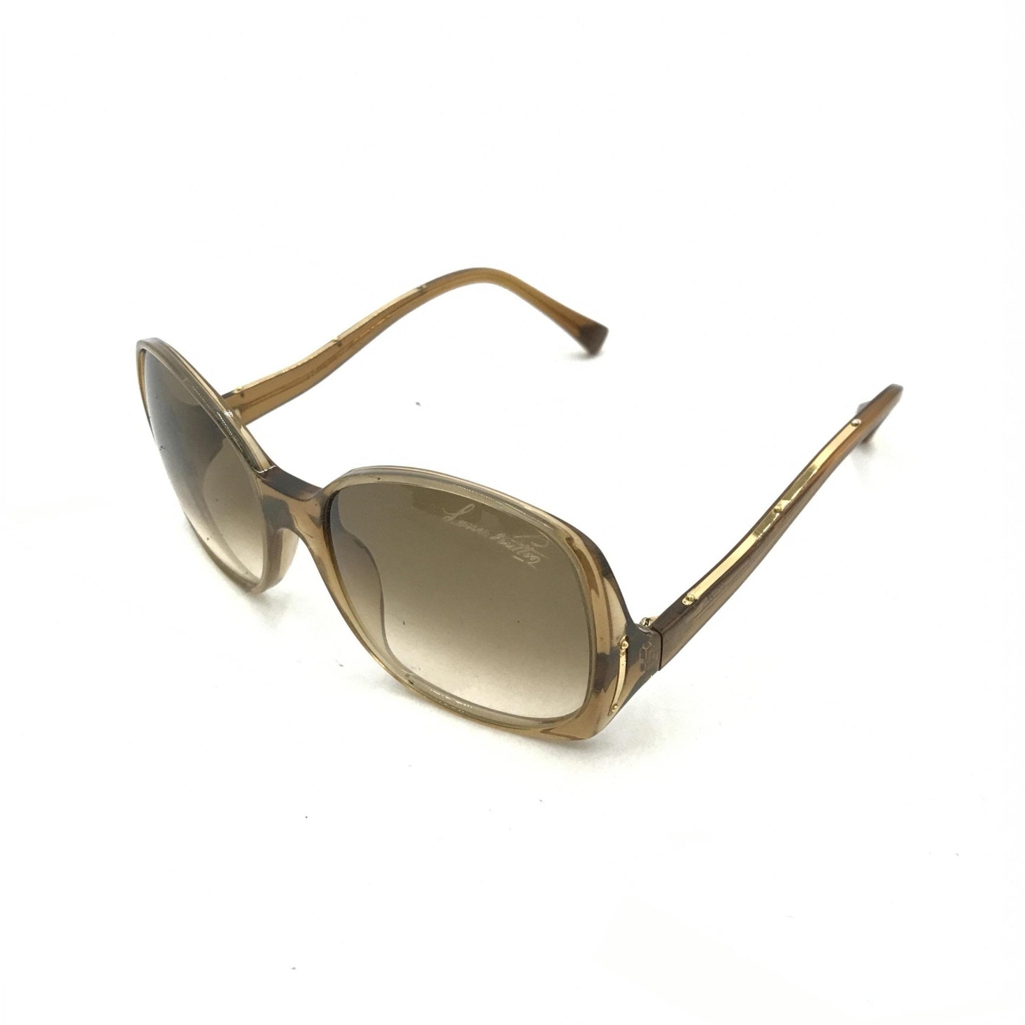 Louis Vuitton Brown Speckling Acetate Frame Sunglasses - RIMODA